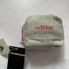 adidas ポーチ グレー ピンクのサムネイル