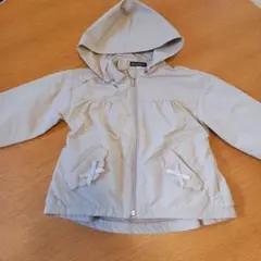 BeBe フード付　ジャケット　ベージュ　110センチ