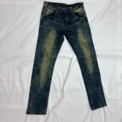 【中古】Y2k グランジ 平成 メンズデニム