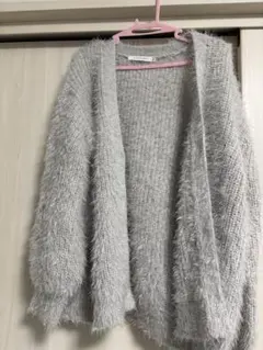 AMERICAN HOLIC ライトグレー カーディガン M