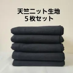 天竺ニット生地５枚セット