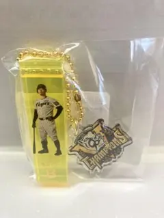 阪神Tigers2025セ・リーグ優勝記念佐藤選手チャーム付きバーキーチェーン