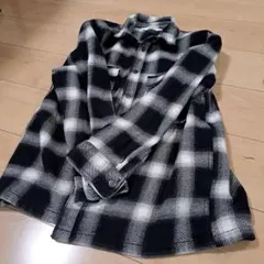 美品　チェック　ネルシャツ　H&M　150㎝～160㎝