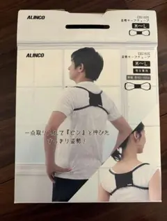 新品未使用　ALINCO 姿勢キープチューブ 　男女兼用　M〜Lのサムネイル
