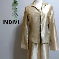 インディヴィ INDIVI スーツセット ワンピーススーツ フォーマル