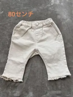 女の子七分丈フリルパンツ