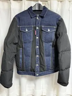 DSQUARED2 ダウンジャケット デニムコンビ