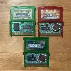 新品電池交換済 ソケット ポケットモンスター エメラルド ルビー リーフグリーン