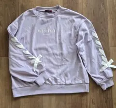 Lovetoxic トレーナー 160cm ラベンダー