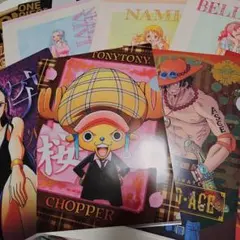 ワンピース　クリアファイル