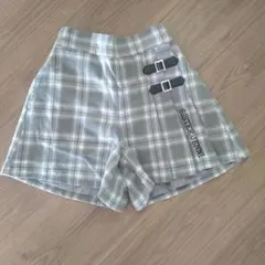 SISTER JENNI　チェックキュロット　グレー140