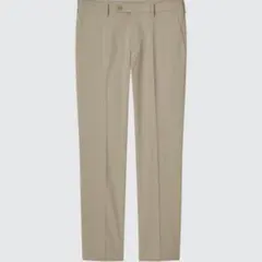 感動パンツウルトラライト コットンライク UNIQLO ベージュ