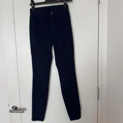 UNIQLO スキニーデニムパンツ ネイビー Sのサムネイル