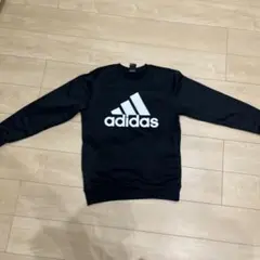 adidas メンズ スウェット トレーナー ブラックのサムネイル