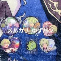 あんさんぶるスターズ 缶バッジ 巴日和 願望缶 アクリルバッジ