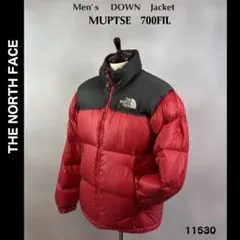 THE NORTH FACE ダウンジャケット 赤黒　530