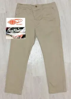 BEAMS × BUZZ RICKSON’S チノパン W33日本製TALONのサムネイル
