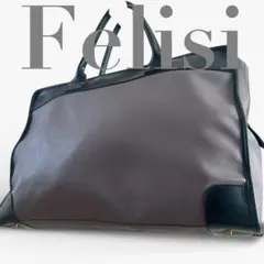 【美品】 フェリージ レザー サフィアーノ A4 ブリーフケース ビジネスバッグ