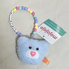 mojojojo　ビーズチェーン付きフェイスマスコット2　くま