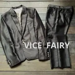y2kレガシー VICE FAIRY シャインブラックスーツ 44 ビジュアル系
