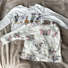ZARA BABY ミッキー・ダンボ Tシャツ 2枚セット