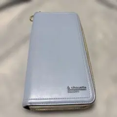 & chouette ライトブルー 長財布のサムネイル
