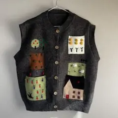 BAON baon パッチワーク　ベスト　coyseio duggy