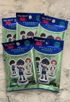 【未開封】ブルーロック アクリルスタンド 5個パックセット
