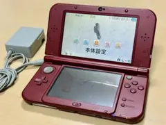 New 3DS LL レッド ACアダプター付き