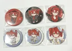 UTAU 重音テト DMM スクラッチくじ E賞 缶バッジ デフォルメ4種セット