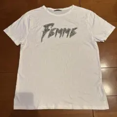 ZARA Tシャツ　ホワイト　Mサイズ　美品