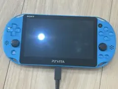 【美品】PS Vita PCH-2000 アクア・ブルー 動作確認済み