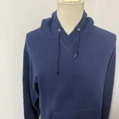 RUSSELL ATHLETIC 無地 ネイビー パーカー Sサイズ L-35