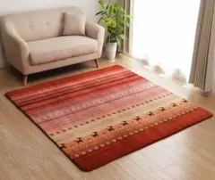 【ふかふかタイプ】北欧ラグ ギャベ柄 ラディ6畳 220x320cm グリーン ふかふかタイプ】北欧ラグ ギャベ柄 ラディ6畳 200x300cm オレンジ