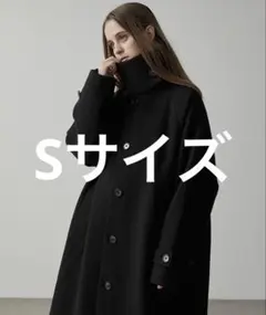 完売品】CLEL ウールブレンド テックメルトンステンカラーコート