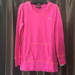 新品タグ付き RALPH LAUREN ラルフローレン パーカー ピンク L