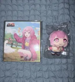 プロセカ鳳えむセガラッキーくじぬいぐるみ&色紙