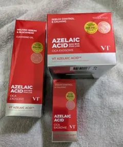 VT アゼライン酸シリーズ 3点セット セラム クレンジングオイル トナーパッド