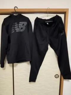 ニューバランス　Tenacityフリースプルオーバーフーディ上下セット