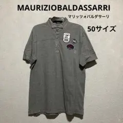 MAURIZIOBALDASSARRIマリッツォバルダサーリメンズポロシャツ50