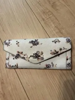 COACH 長財布 花柄 フローラル