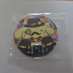 ポムポムプリン　ハロウィン缶バッチ