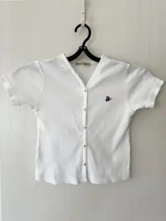 ファミリア エフダッシュ 半袖 カーディガン ボレロ 110