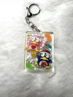 ハンドメイド ドンペン ドンコ アクリルキーホルダーのサムネイル