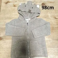 フード付きアウター 90cm トナカイ