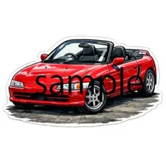 ビート実写風ステッカー