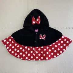 ディズニー　ポンチョ　ミニーマウス
