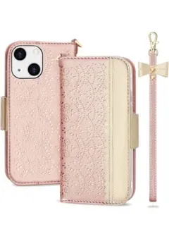 iPhone 14Pro/13pro ケース 手帳型　カード収納　可愛い