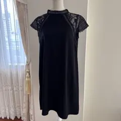 FRENCH PAVE cawaii 黒のレースワンピース