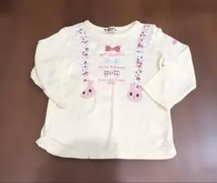 HOT BISCUITS リボンTシャツ 90 レモンイエロー